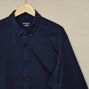 UNTUCKit Knit Button Down XL